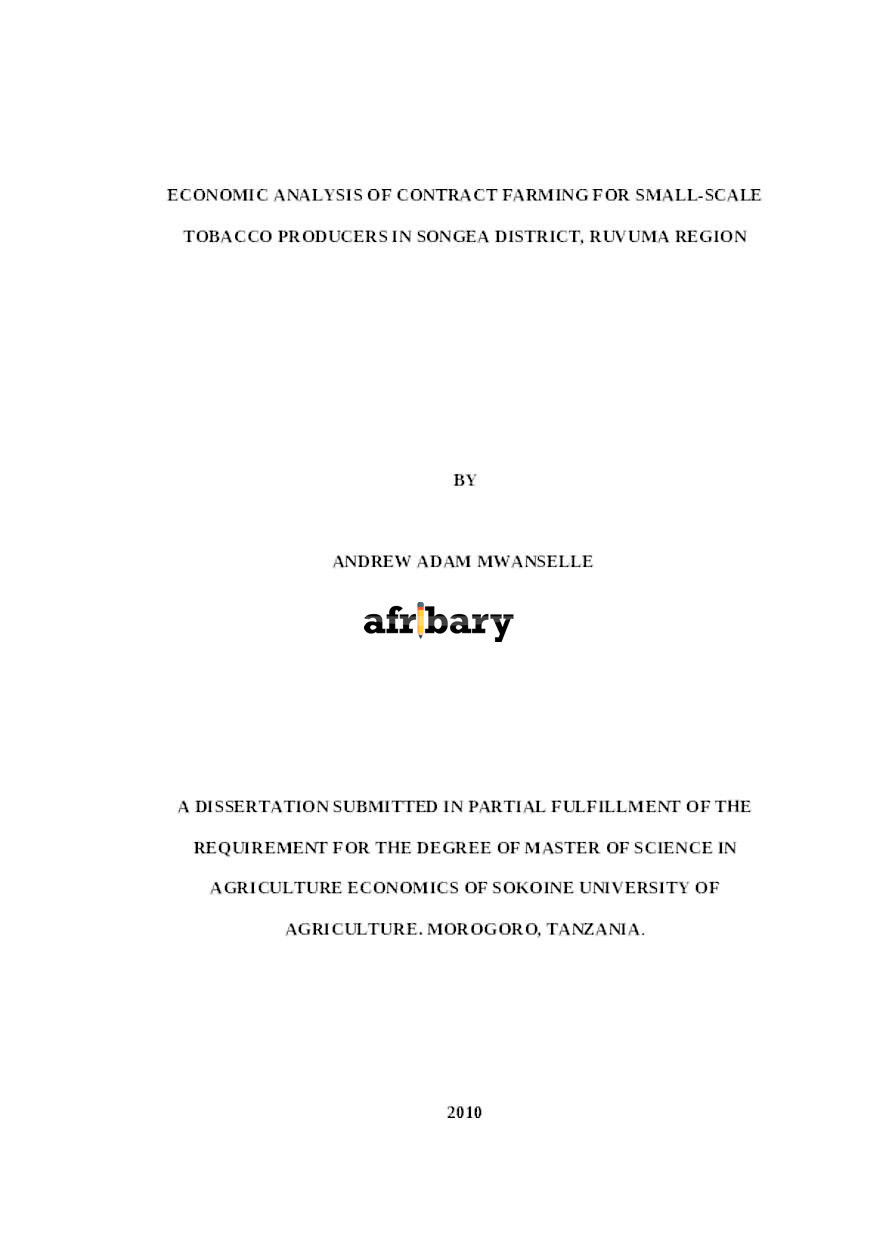 Contract farming dissertation 07 picture