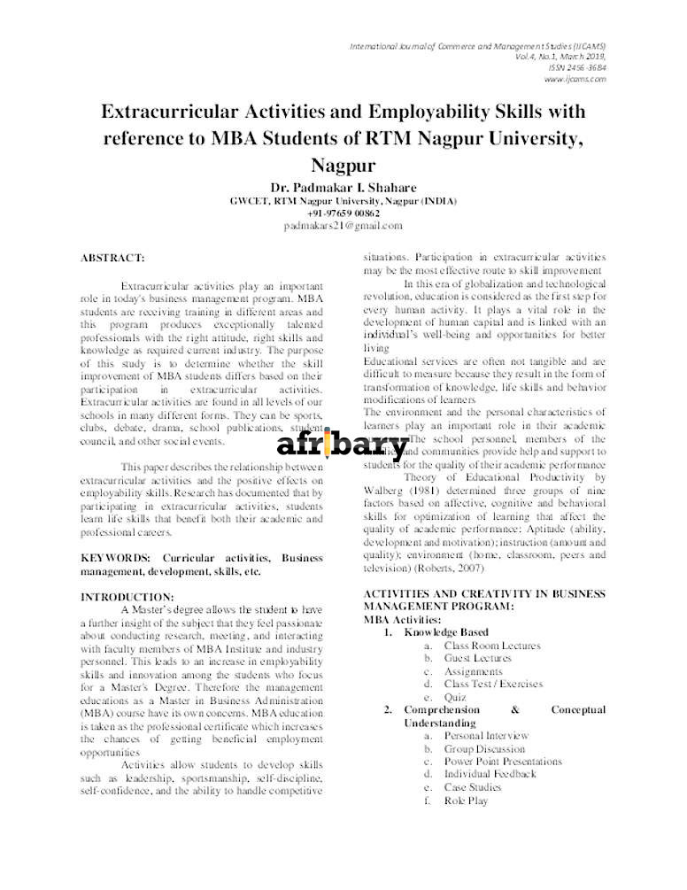 Stanford mba activities and interests image