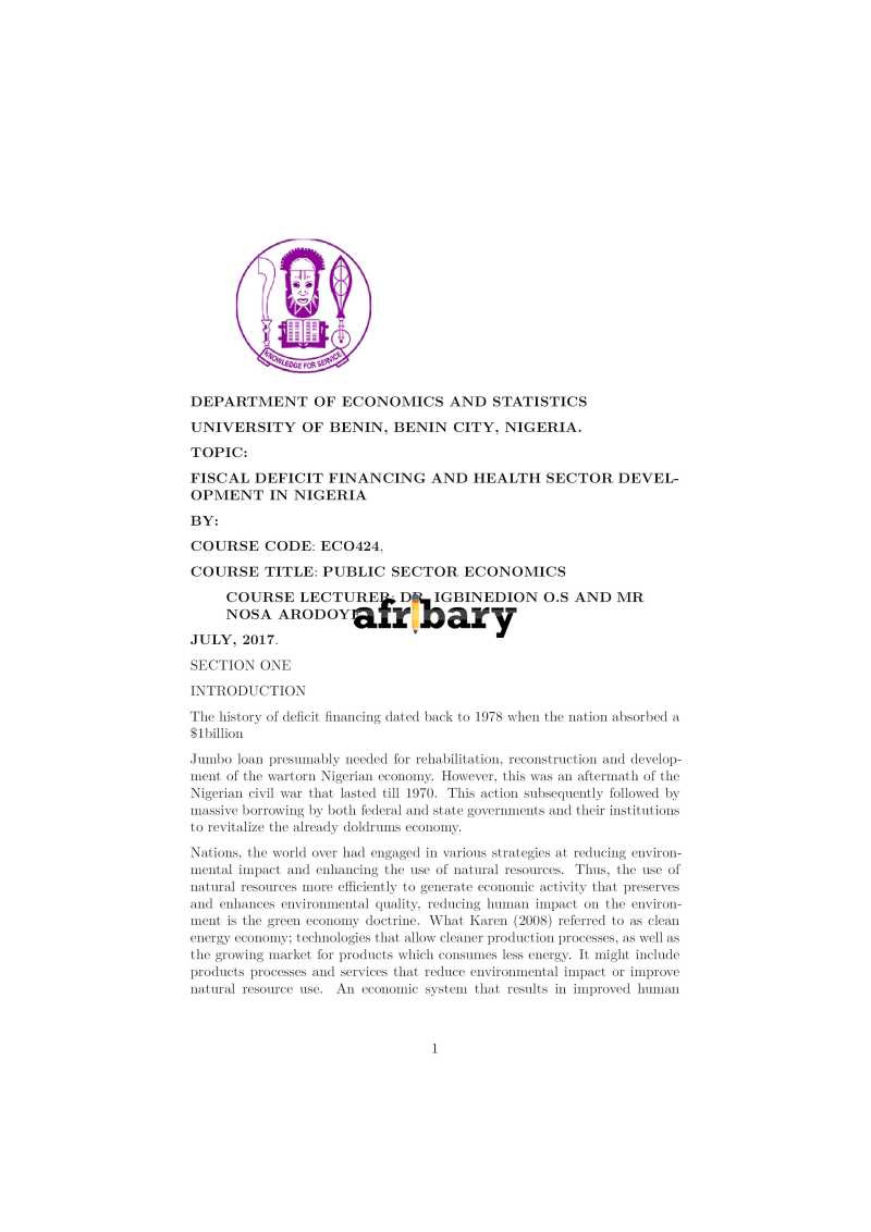 Deficit financing in a sentence image