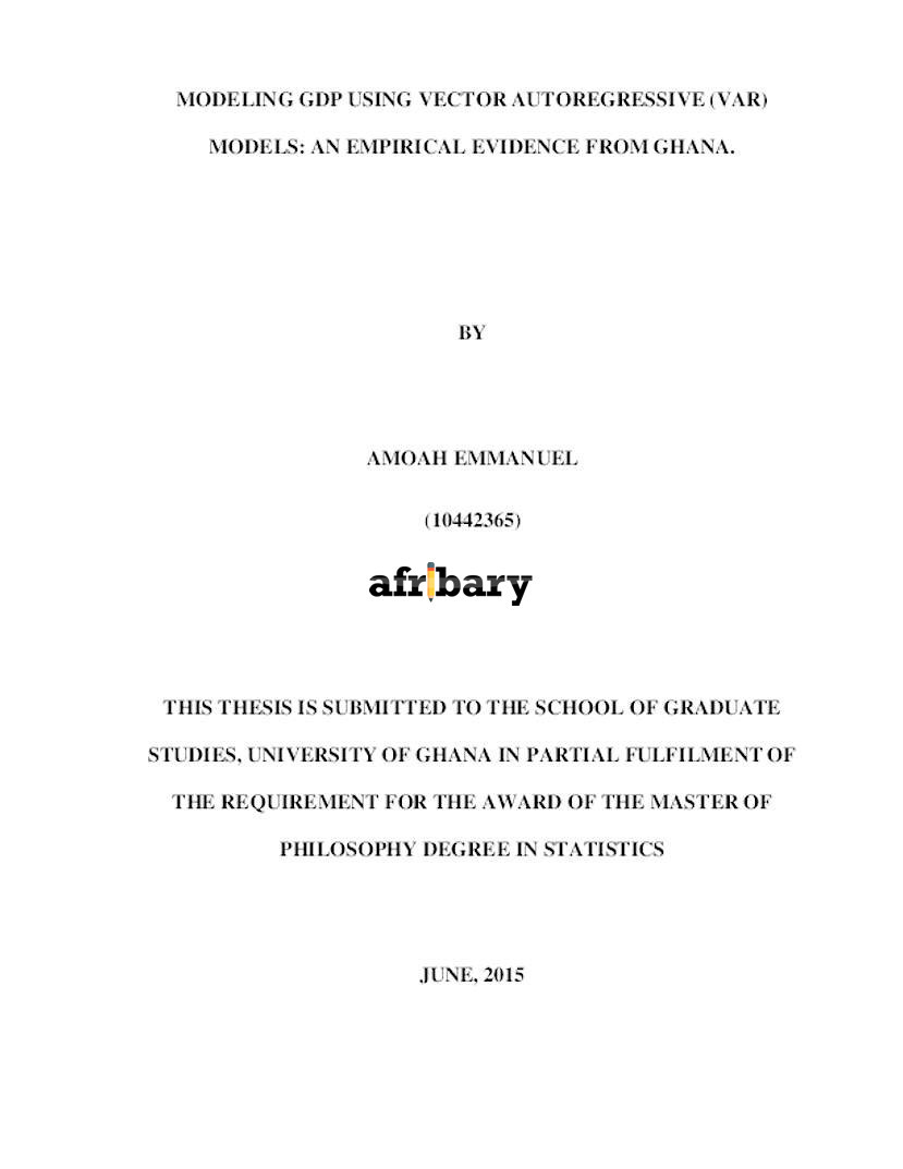 Structural vector autoregressive analysis image