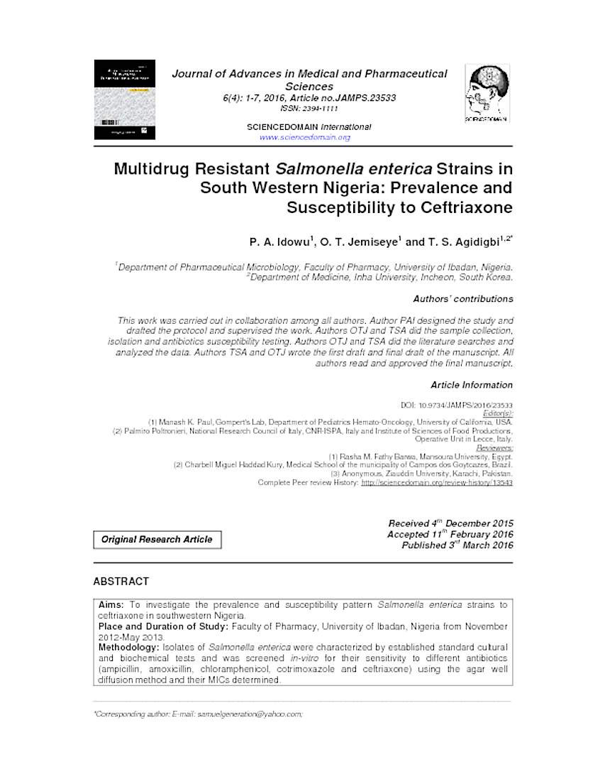 Salmonella enteritidis characteristics image