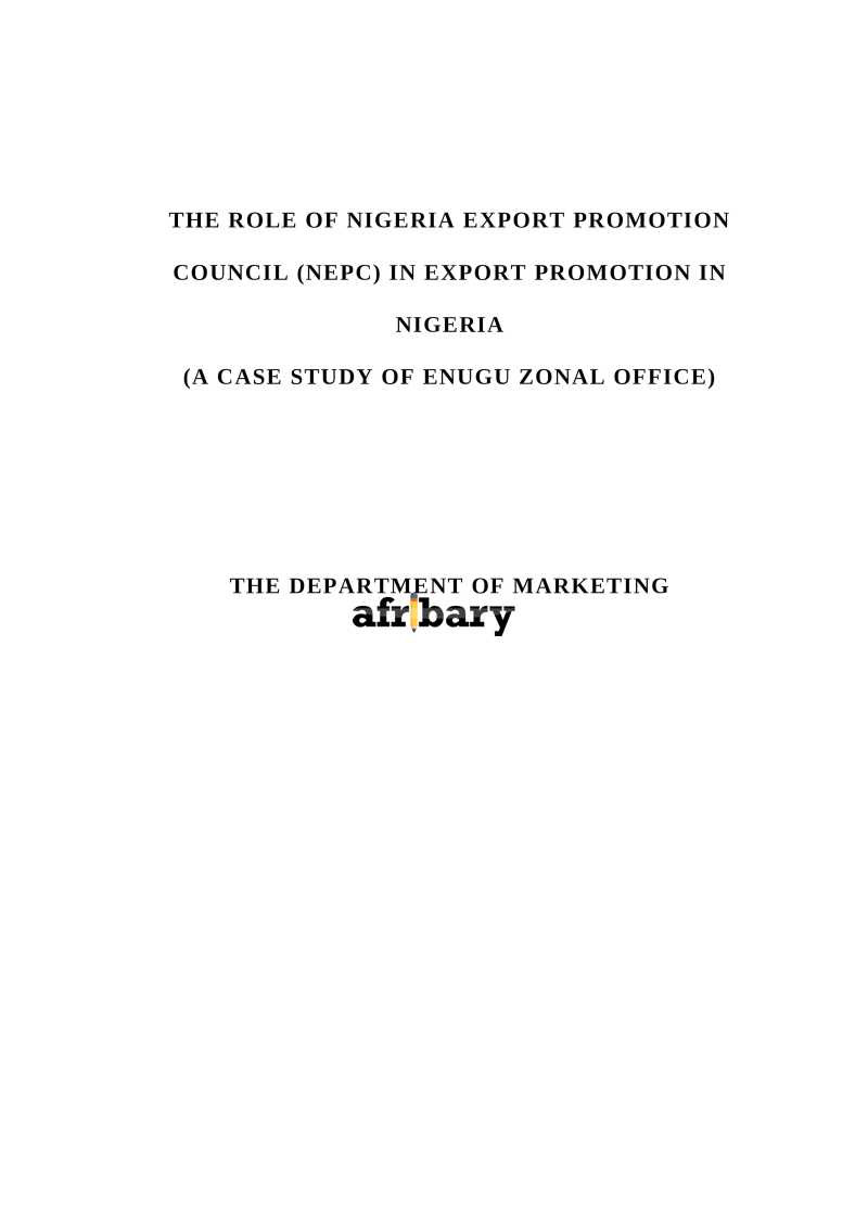 the-role-of-nigeria-export-promotion-council-nepc-in-export-promotion