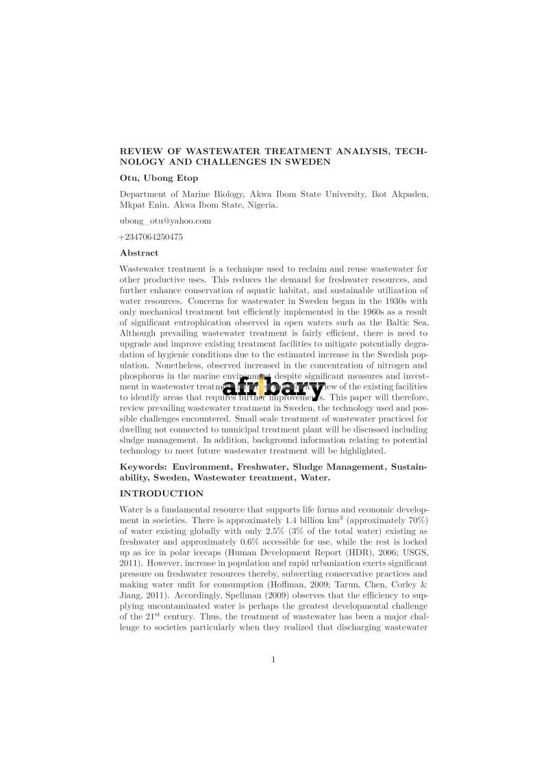 Water research topic ideas image